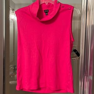 Pink Rafeaella top- M